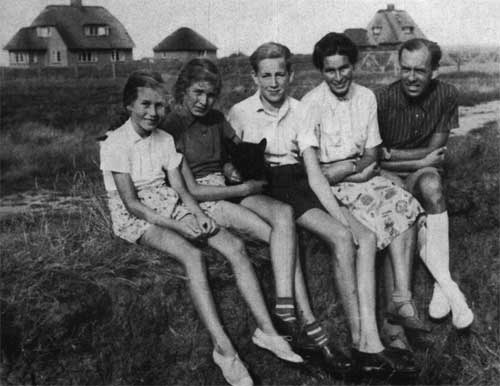 Fam. Entz 1943 in Kampen