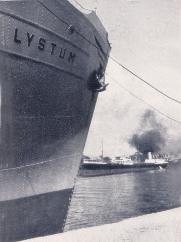 D. „Lystum“, Vordersteven